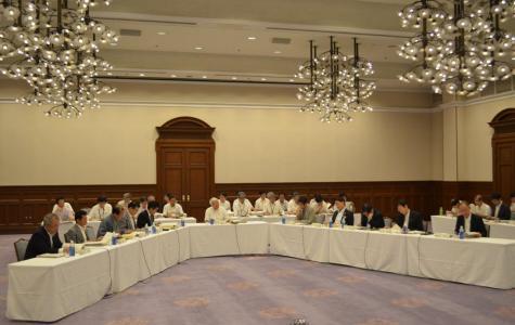 第48回関西広域連合委員会が行われている写真