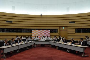 第49回関西広域連合委員会が行われている写真