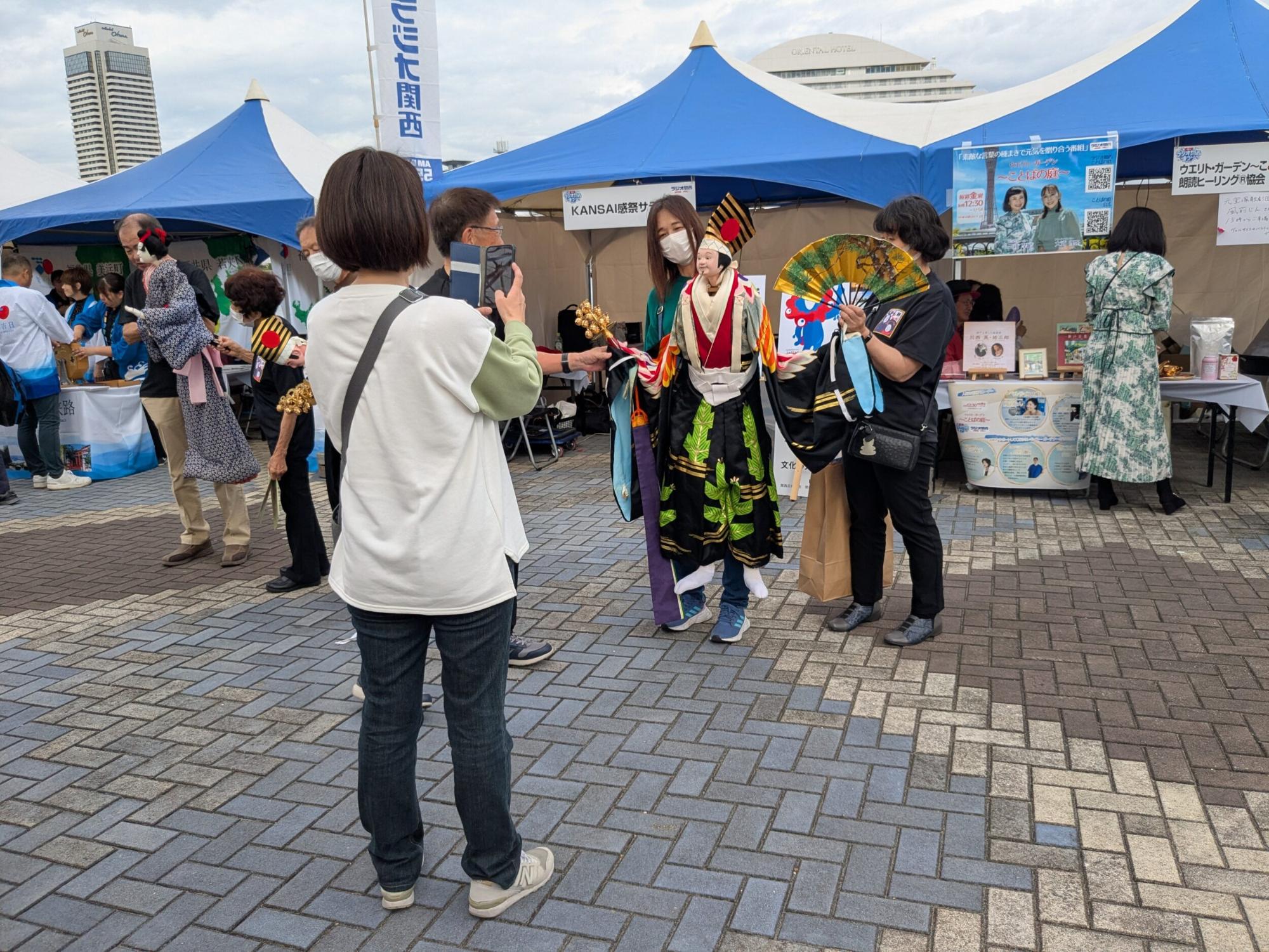 ラジオ関西まつり(富田人形)