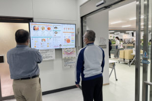 社員食堂入口