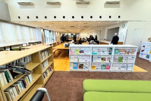 食堂と図書館