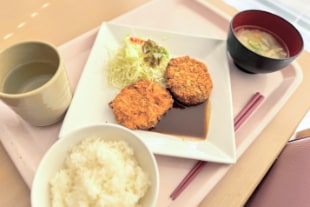 コロッケ定食