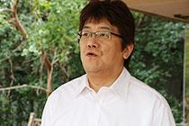 和歌山大学消費生活協同組合の栗山専務理事の写真