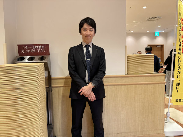 中央フードサービス社の安田氏