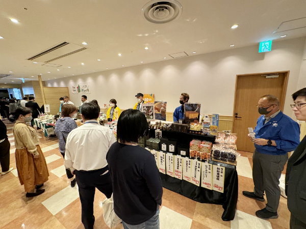 物販の様子