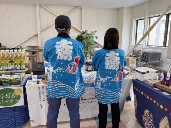 神戸市の展示販売の様子1