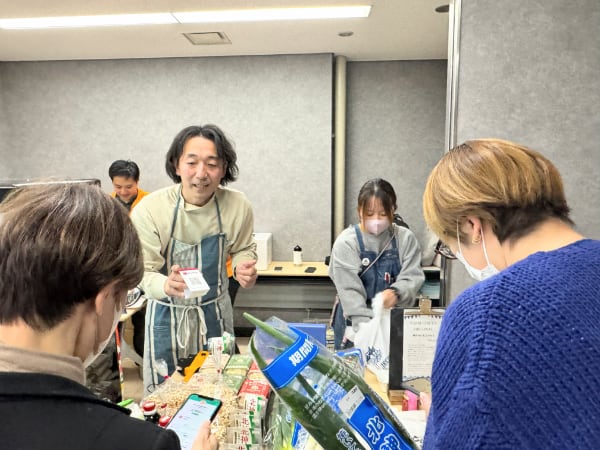 神戸市の出店の様子