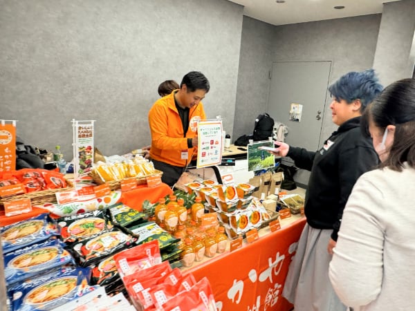 和歌山県の出店の様子
