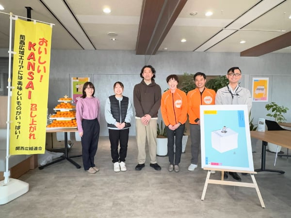 神戸市と和歌山県の出店担当者一同