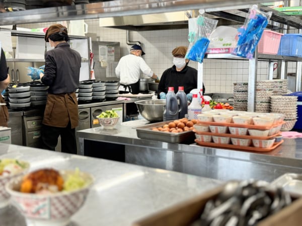 TOWA本社・工場 社員食堂 厨房