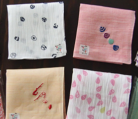 Shiga Komon Handkerchiefs