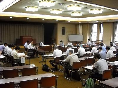 第2回関西広域環境保全計画策定検討委員会の後方からの写真