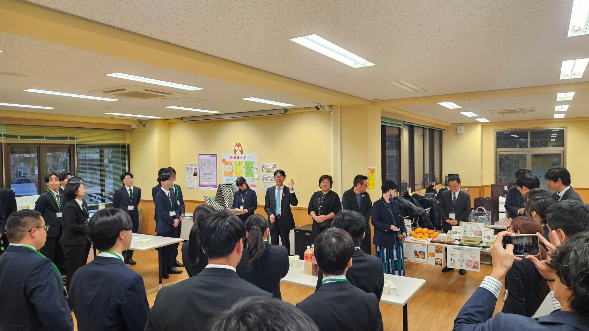 交流会の様子