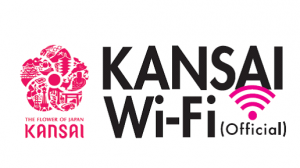 KANSAI Wi-Fi(official)のロゴマークの写真