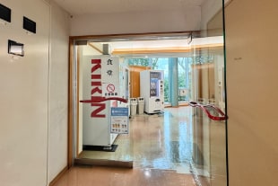 鳥取県立農業大学校 食堂入口