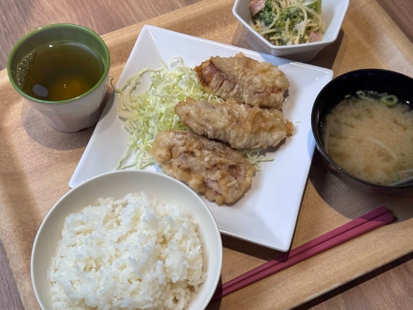 豚天定食