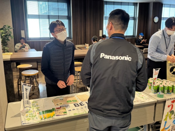 神戸市職員によるPRの様子